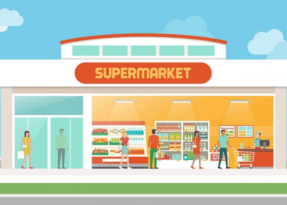 Market post. Супермаркет для дошкольников. Нарисовать супермаркет. Супермаркет мультяшный. Супермаркет рисунок.